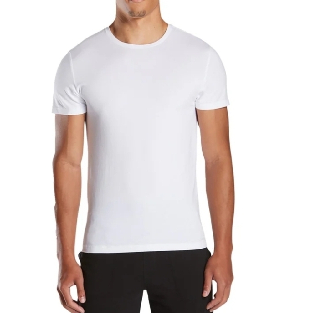 Essential White Crew Neck Men's Tee